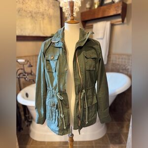 Market & Spruce green Utility Jacket size medium